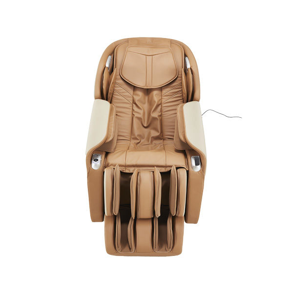 صندلی ماساژور TM‑357 Pro از نمای روبهرو با ماساژور کامل پا